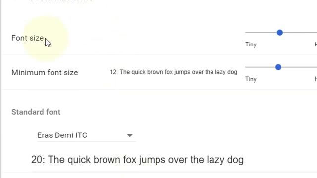 How to Use Advanced Font Settings for Google Chrome смотреть онлайн