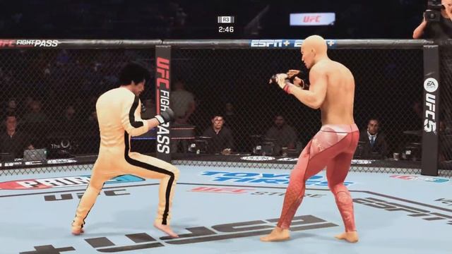 UFC5 Bruce Lee vs Han Lu EA Sports UFC 5 PS5 смотреть онлайн