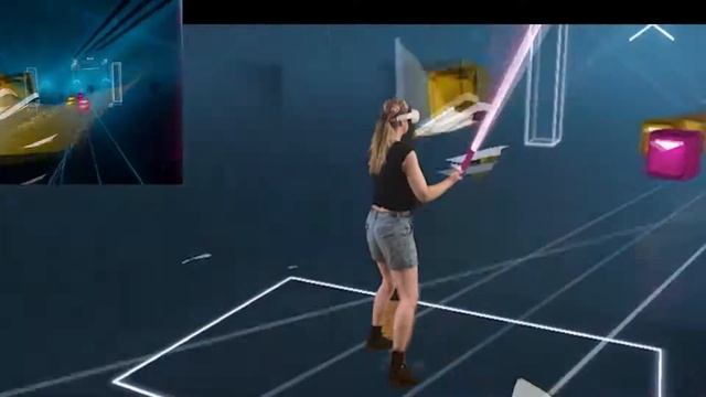 Thunder 360° S Rank, Full Combo, Beat Saber Mixed Reality смотреть онлайн