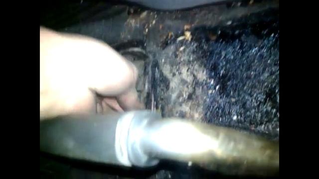 Daewoo Nexia - Последствие возгорания катализатора смотреть онлайн