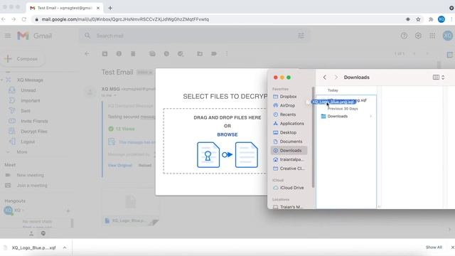 Chrome - How to read an encrypted email | XQ смотреть онлайн
