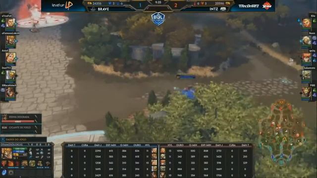 INTZ X Brave (Semana 2 - Jogo 1) Smite BGL 2016 - 1ª Etapa смотреть онлайн