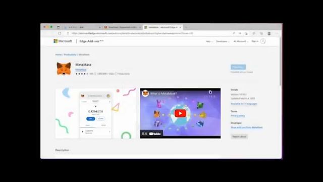 サファリにMETAMASKを追加できるかな、エッジのインストールとメタマスク既存アカウントのインポート смотреть онлайн