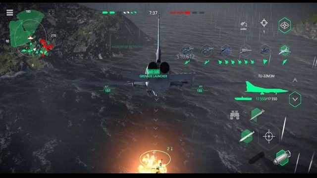 TU 22M3 VS H6N Bomber - Modern Warships смотреть онлайн