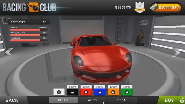 Racing Club (MOD, much money) Android 4.0+ Size 48.0Mb смотреть онлайн
