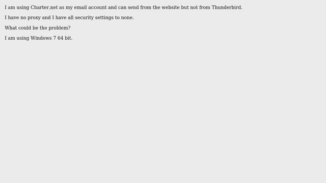 SMTP server keeps timing out when I try to send mail from Thunderbird смотреть онлайн
