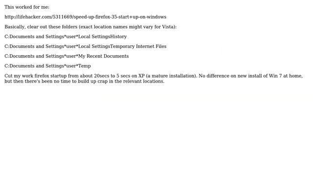 How to get firefox to load faster - Windows Vista? (7 Solutions!!) смотреть онлайн