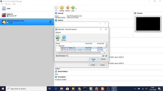 Installasi Debian Menggunakan file vdi смотреть онлайн