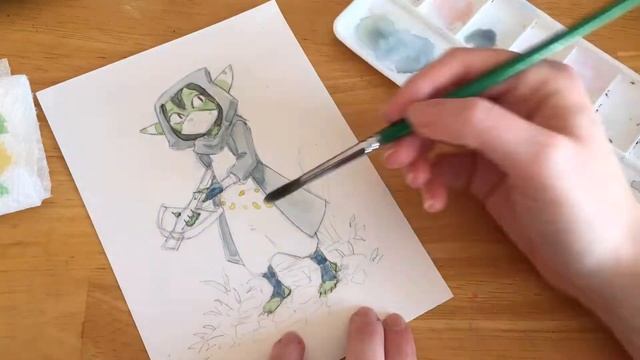 Nott the Brave - Critical Role Fan Art смотреть онлайн