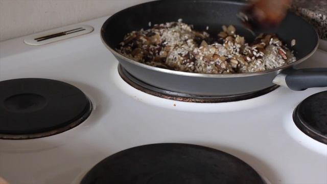 Mushroom risotto, Vegan | OneTwoEat смотреть онлайн
