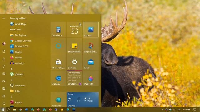 How to activate new start menu look Windows 10 October 2020 update and Version 2004 Sept 23rd 2020 смотреть онлайн