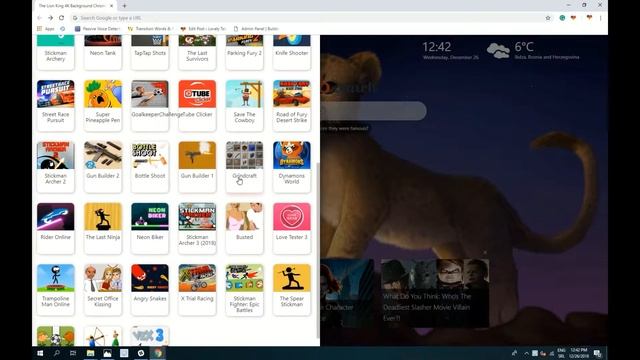 The Lion King 4K Background Chrome Theme For FREE смотреть онлайн