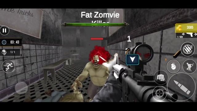 Zombie Hunter Hero Real Walking Dead Target _ Android GamePlay смотреть онлайн