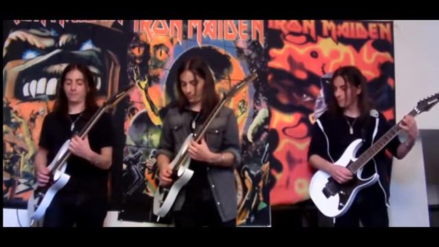 Iron Maiden - The thin line between love and hate cover Jimmy Ladraa смотреть онлайн