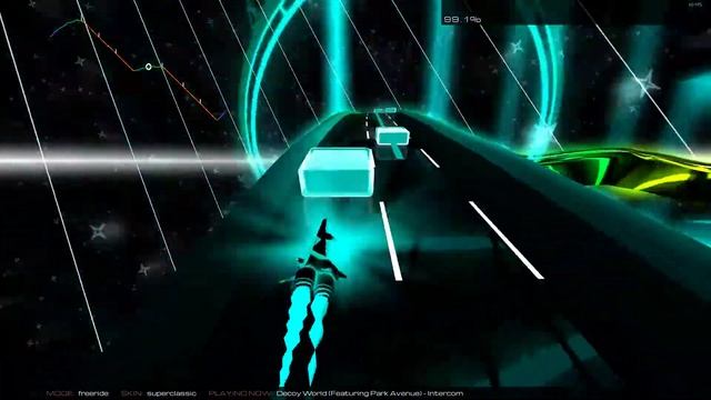 Audiosurf 2: INTERCOM - Decoy World (feat. Park Avenue) смотреть онлайн