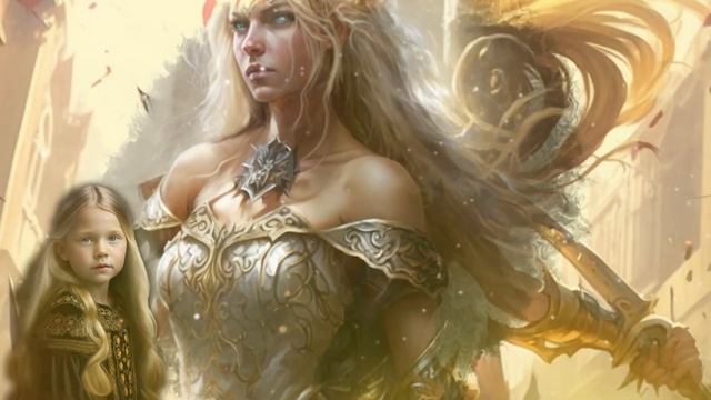 A creative fairy tale read by AI - The Brave Princess and the Dragon смотреть онлайн