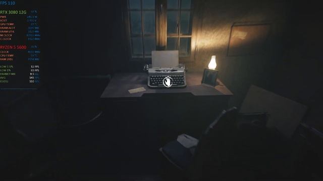 Layers of Fear| Ryzen 5 5600 | RTX 3080 | DX12 смотреть онлайн
