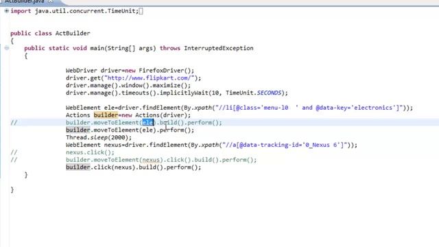[Selenium WebDriver Videos]: How to mouse hover on a webelement using webdriver смотреть онлайн