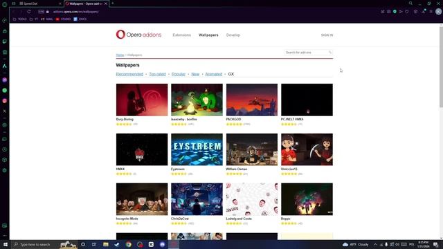 How to CHANGE BACKGROUND in OPERA GX смотреть онлайн