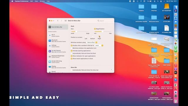 HOW TO CHANGE DOCK POSITION IN MACOS BIG SUR 11.2 смотреть онлайн