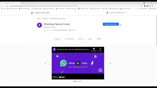 Useful Web WhatsApp Tool | Chrome Extension | 2021 смотреть онлайн