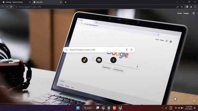 Change Google Background Image | Change Chrome Theme & Color [Simple Way] смотреть онлайн