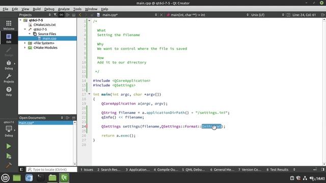 5. Setting the filename смотреть онлайн