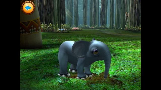 Safari Tales Part 3: The Baby Elephant! - iPad app demo for kids - Ellie смотреть онлайн