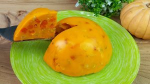 Необычный рецепт из тыквы. Десерт без выпечки