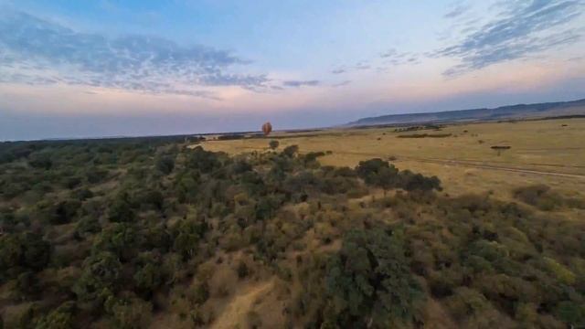 Balloon Safari Over Masai Mara, Kenya - Time Lapse смотреть онлайн