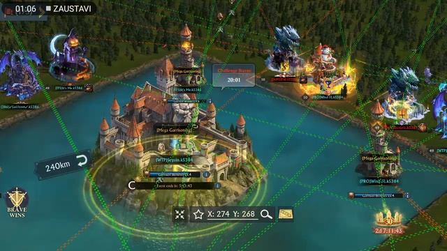 KoA- Brave Wins Gameplay (Credit to RazorAI) смотреть онлайн