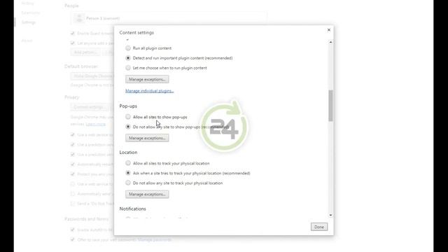 PCTECH24 - How to Block Popup in Google Chrome Browser смотреть онлайн
