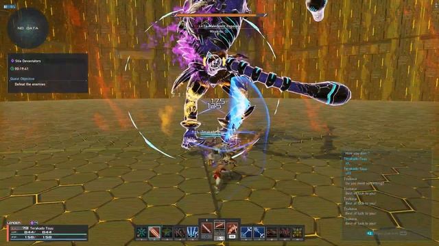 [PSO2:NGS] Braver Katana vs. Engouku Firespin Sequence (Guide) смотреть онлайн