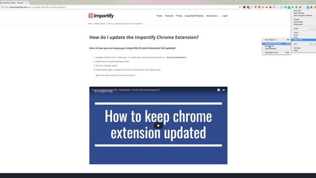 How to keep the chrome extension updated? смотреть онлайн
