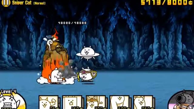 The Battle Cats - Sniper Cat (Normal) смотреть онлайн