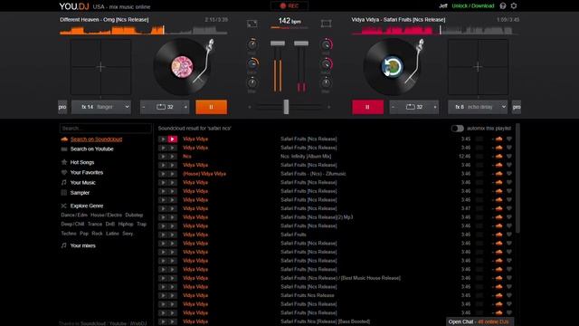 DJ App! Different Heaven - OMG and Vidya Vidya - Safari Fruits смотреть онлайн