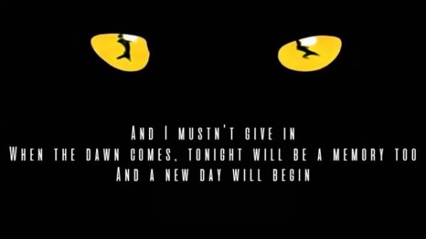 Memory - Cats Original Cast (Broadway) - Lyrics