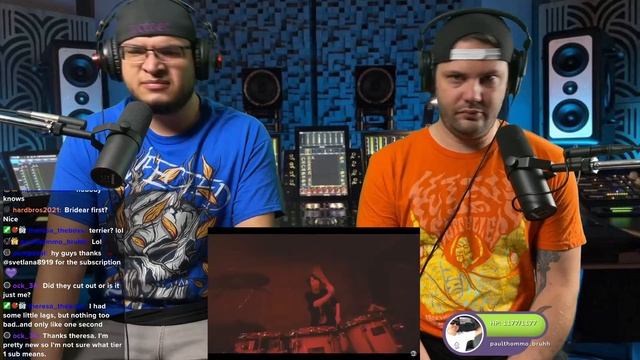 BRIDEAR - BRAVE NEW WORLD REVISITED | METAL MUSICIANS REACT (TWITCH CLIPS) смотреть онлайн