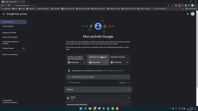 Désactiver l'historique de position sur Google смотреть онлайн