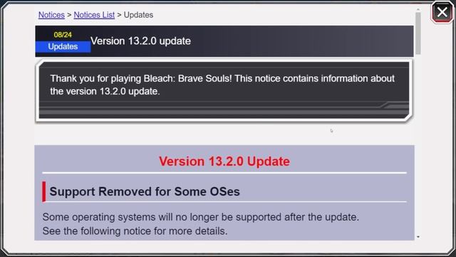 SOMETHING IS MISSING?! VERSION 13.2 UPDATE! Bleach: Brave Souls! смотреть онлайн