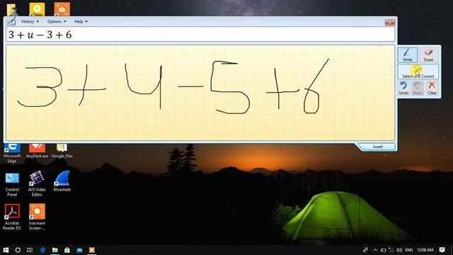 Math Input Panel in Windows 10 смотреть онлайн
