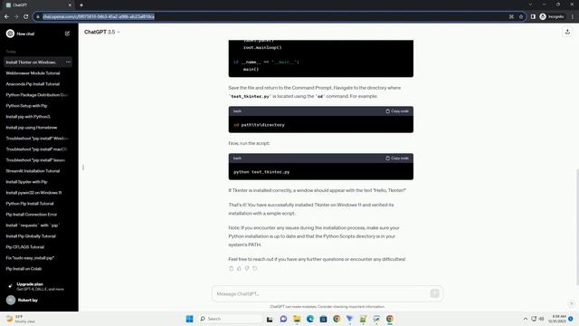 pip install tkinter windows 11 смотреть онлайн