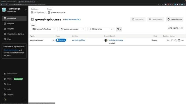 28 - CircleCI Project Setup (2160p with 30fps) смотреть онлайн