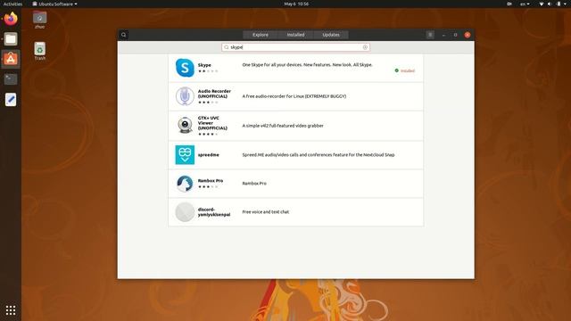 how to install skype on ubuntu 20.04 with one click смотреть онлайн