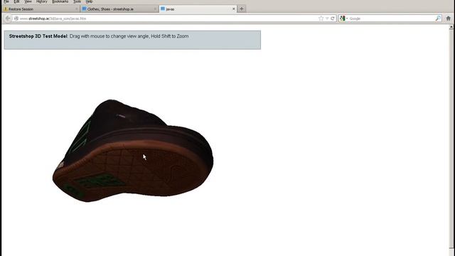 StreetShop 3D Model Test смотреть онлайн