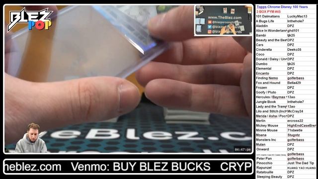 2023 Topps Chrome Disney 100 Years 3 BOX BREAK #45 Pick Your Movie смотреть онлайн