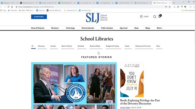 School Library Journal Google Chrome 11 6 2018 3 39 26 PM смотреть онлайн