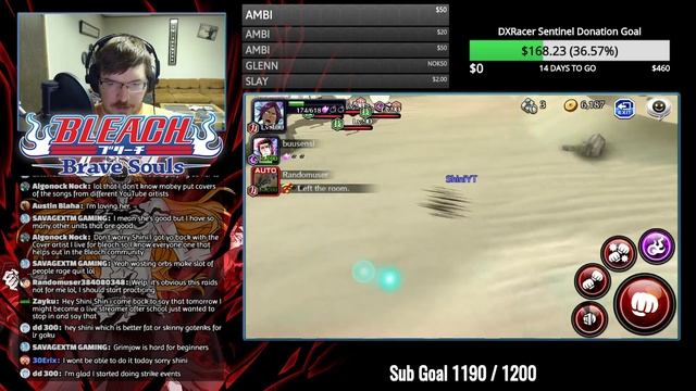 Coop Raids with Subscribers - Bleach Brave Souls Live Stream смотреть онлайн