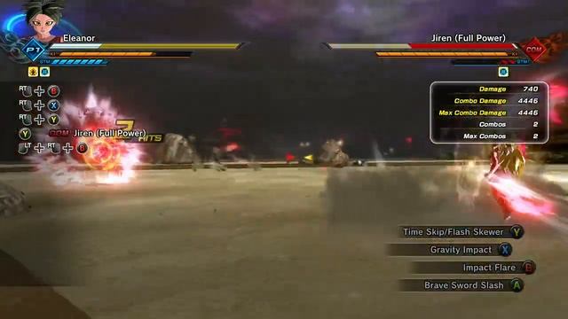 Combo "Brave Sword Slash Attack" Version 5 смотреть онлайн