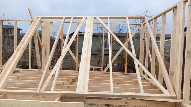 Каркасный дом 6×8 смотреть онлайн